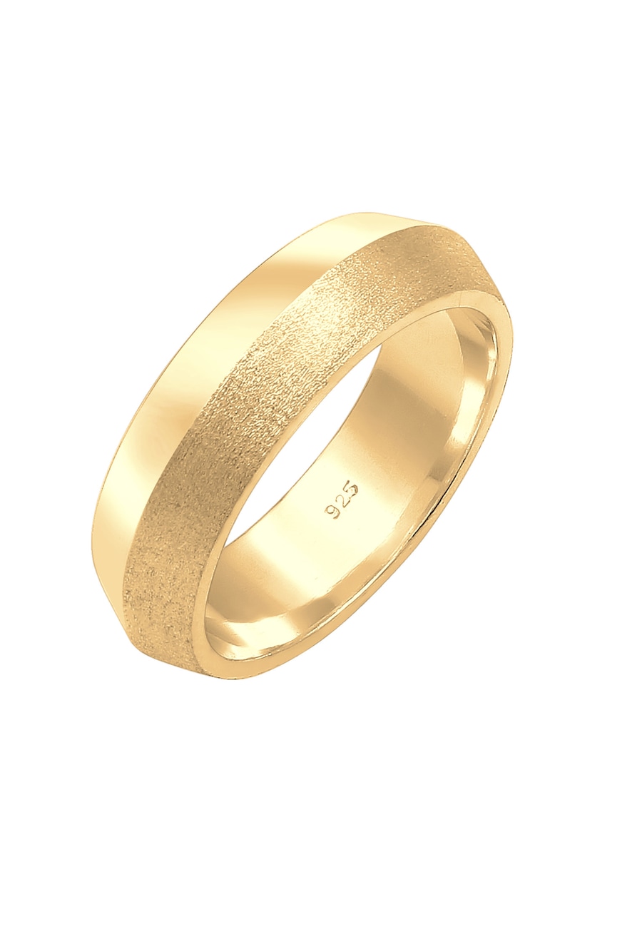 Elli PREMIUM Paarring Bandring Trauring Hochzeit 925 Sterling Silber 56 Damen