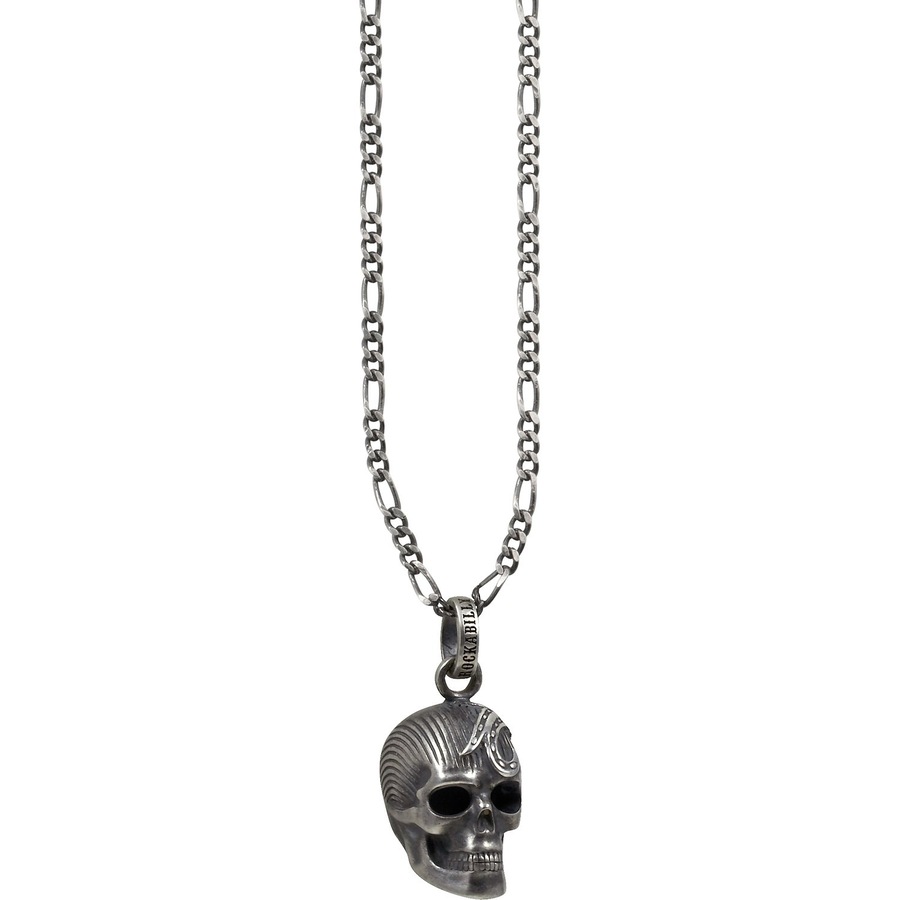 caï Kette 925er Silber One Size Weiss Herren