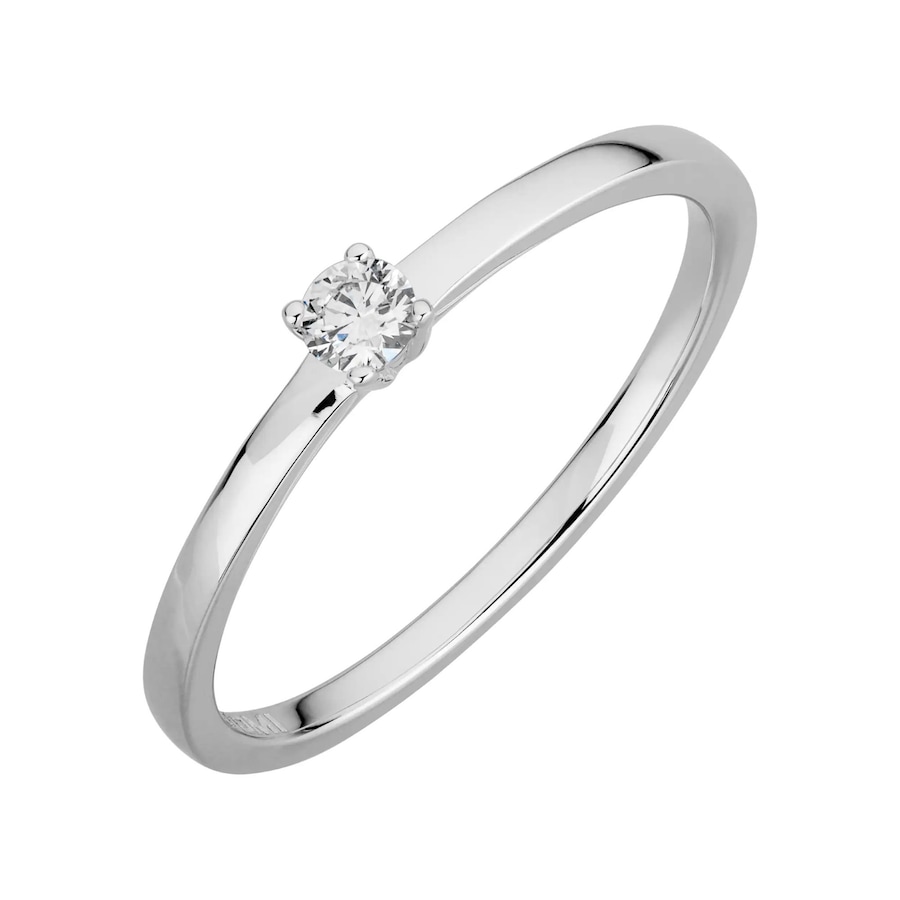 Lyomi Ring 585/- Gold Diamant Lab Grown weiß 0,10ct. 056 (17,8) Damen