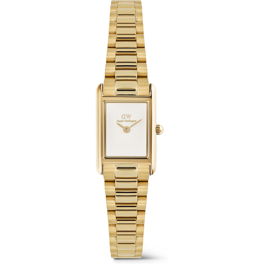 Daniel Wellington Damenuhr gold, weiß Damen