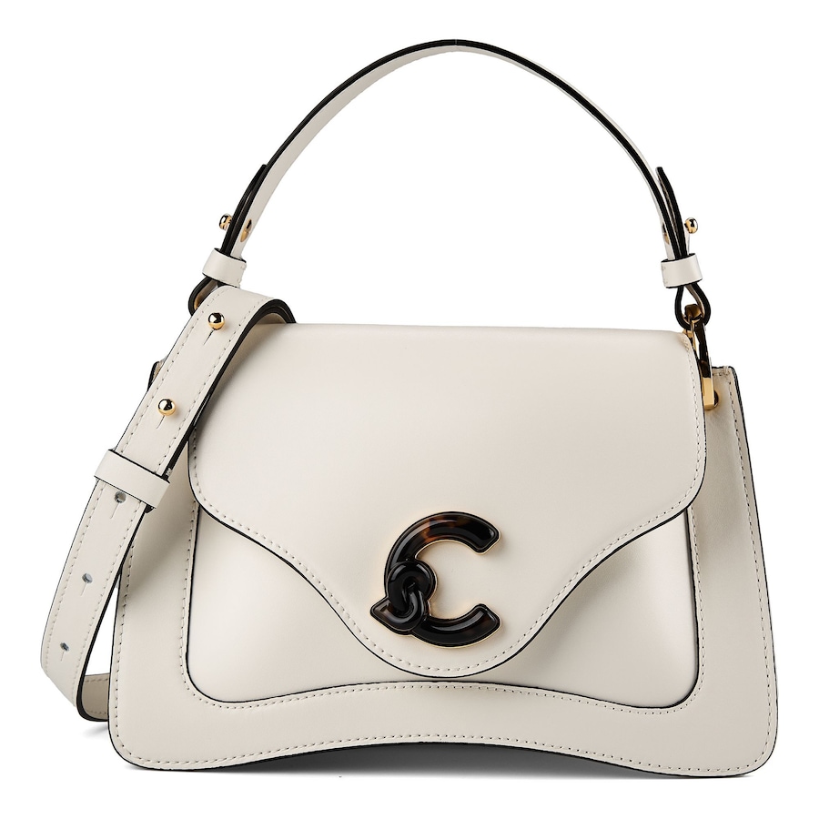 Coccinelle C-Me Henkeltasche pearl Weiss Damen