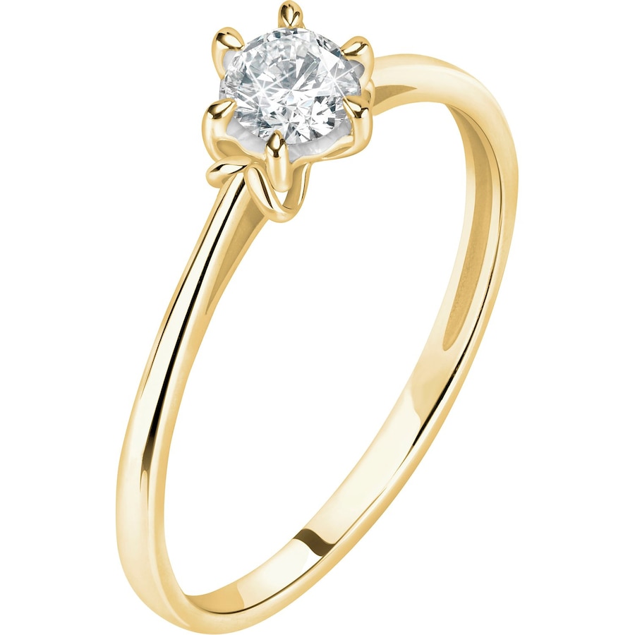 CHRIST Damenring 585er Gelbgold 54 Damen