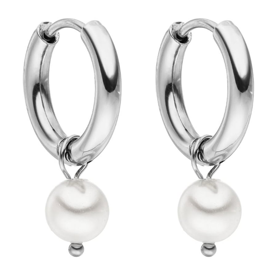 Purelei Diligence Creolen 100% Edelstahl 16 mm Damen