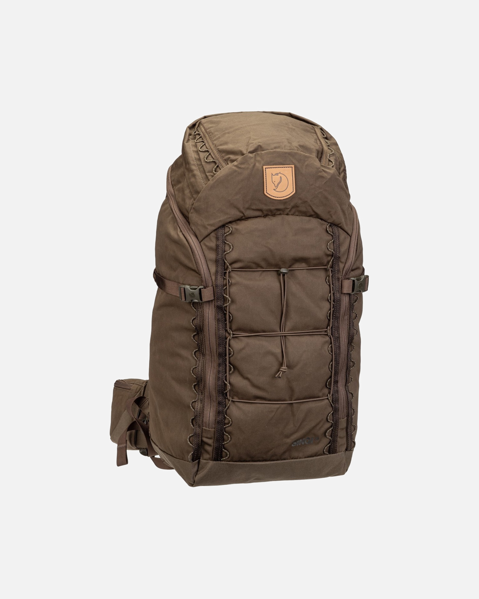 Rucksack für Unisex Fjällräven Wanderrucksack Singi 28 Dark Olive
