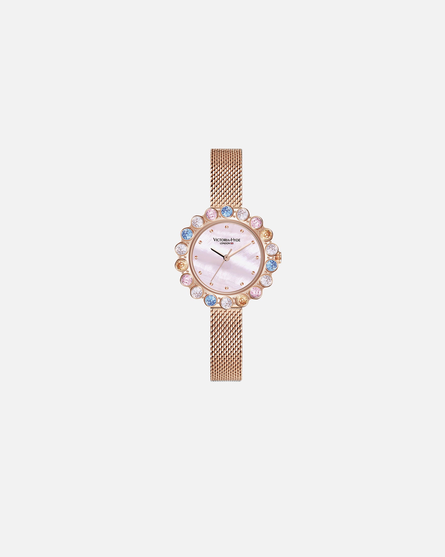 Uhr für Weiblich Victoria Hyde London Petals Rose Gold