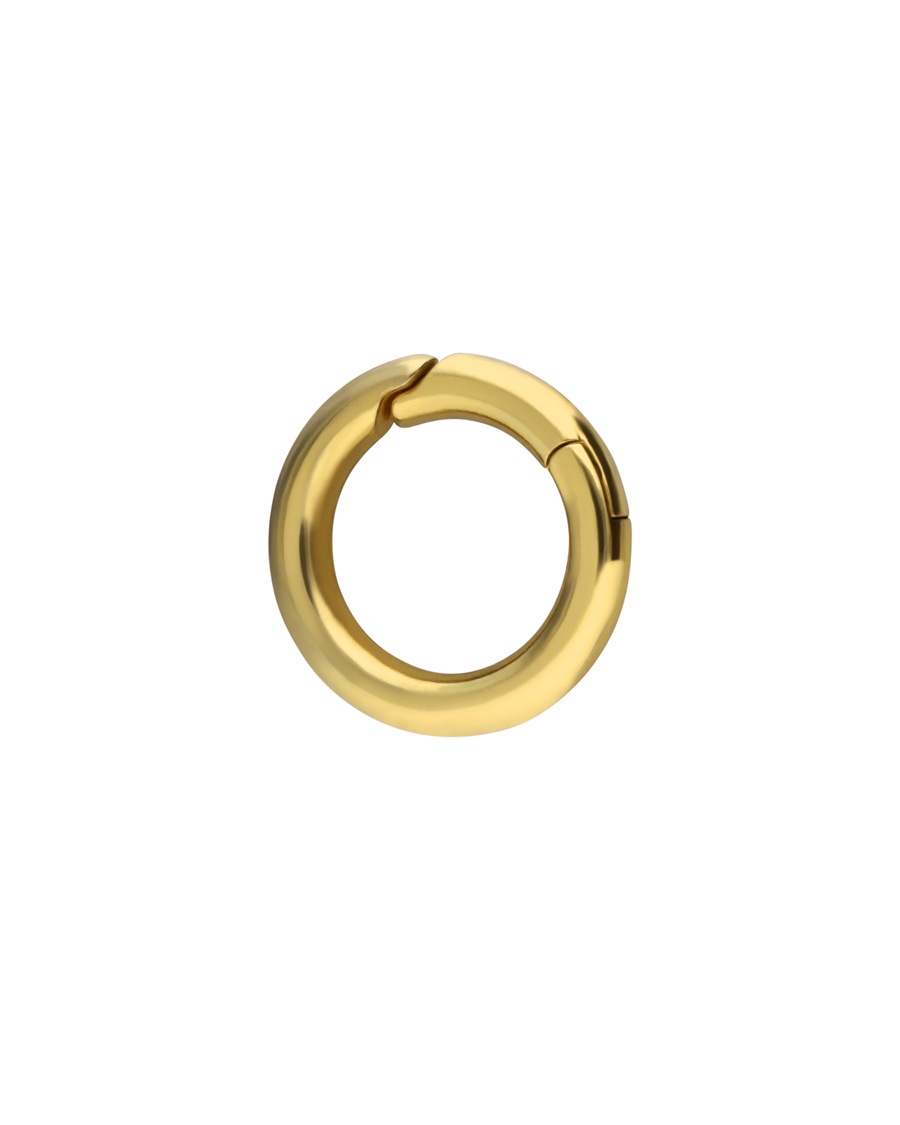 Lucardi Anhänger Stahl - Gelbgold legiert Gold Damen