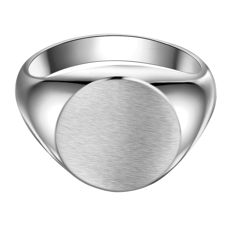 True Rebels Ring aus Edelstahl in silber 68 Herren