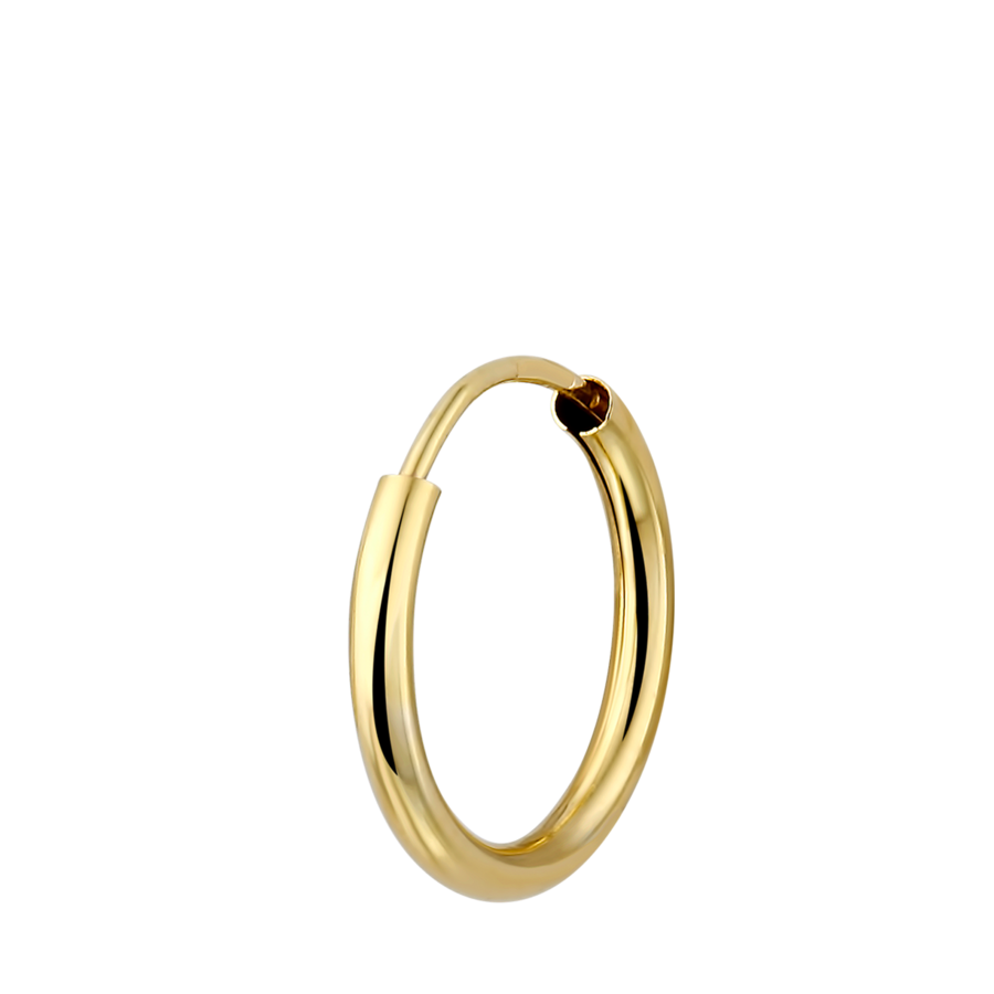 Lucardi Ohrringe 585 Gold - goldfarbig Damen