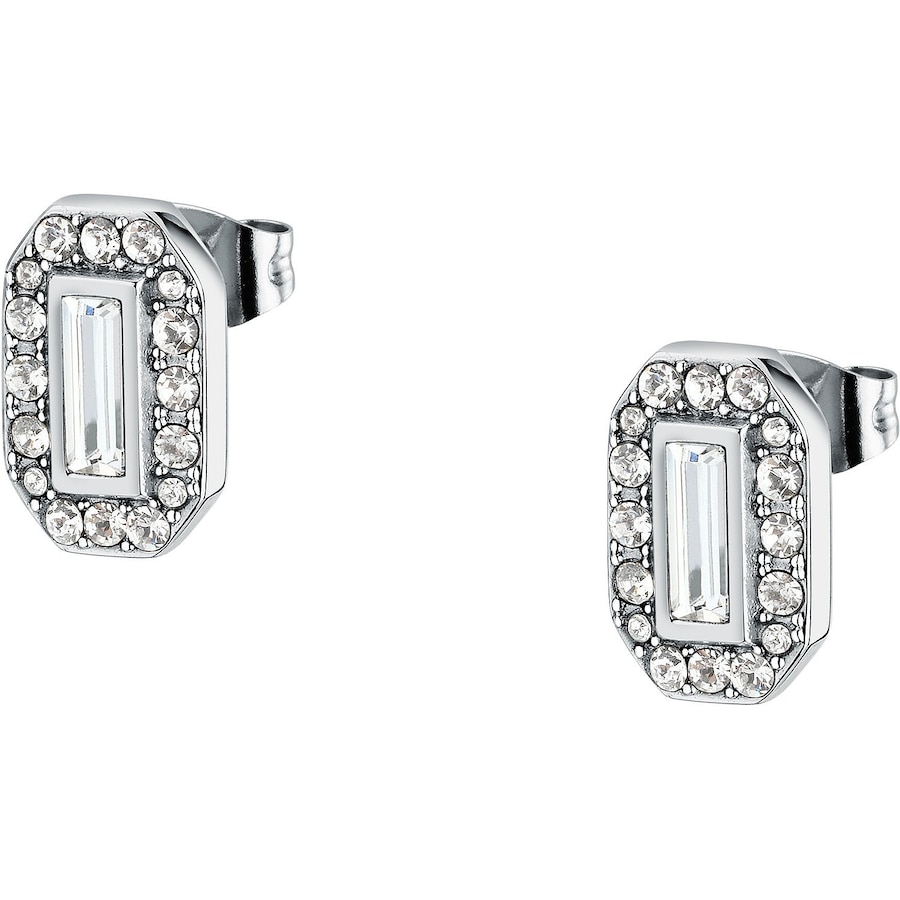 Karl Lagerfeld Ohrstecker Edelstahl silber Damen