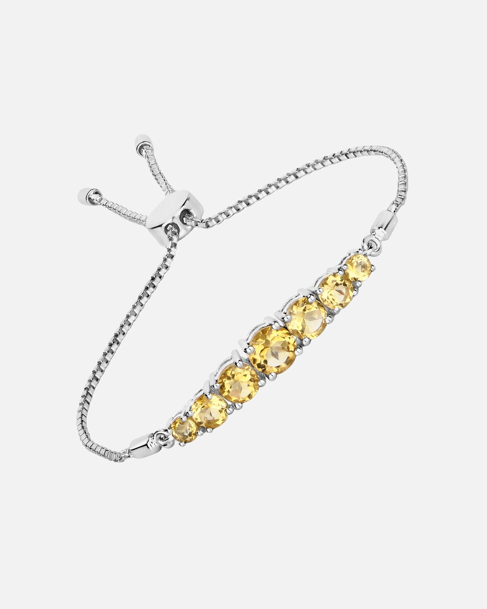 Armband für Weiblich Rafaela Donata Armband Sterling Silber Amethyst in Silber Silver/Yellow