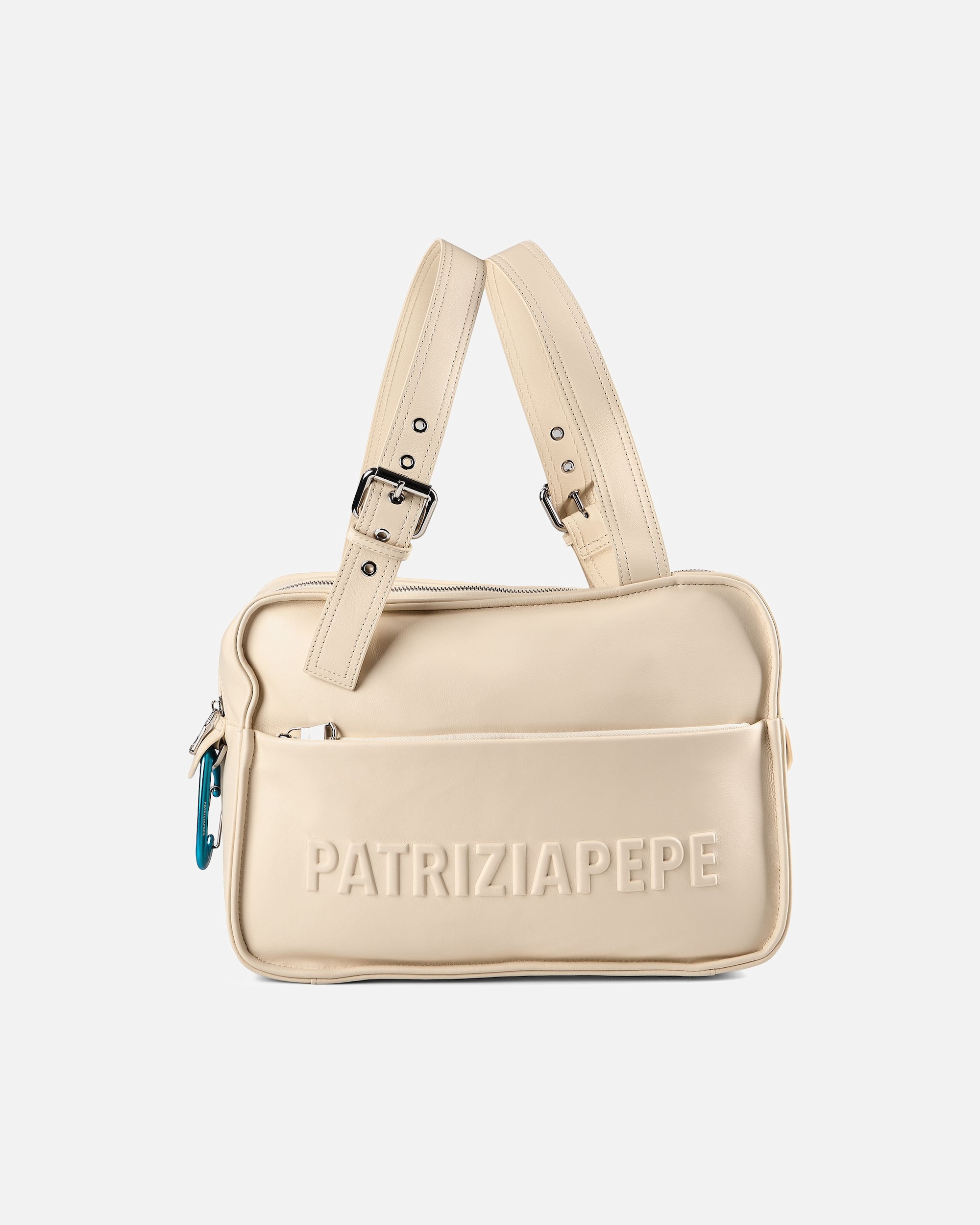 Clutch für Weiblich Patrizia Pepe Schultertasche wooly white