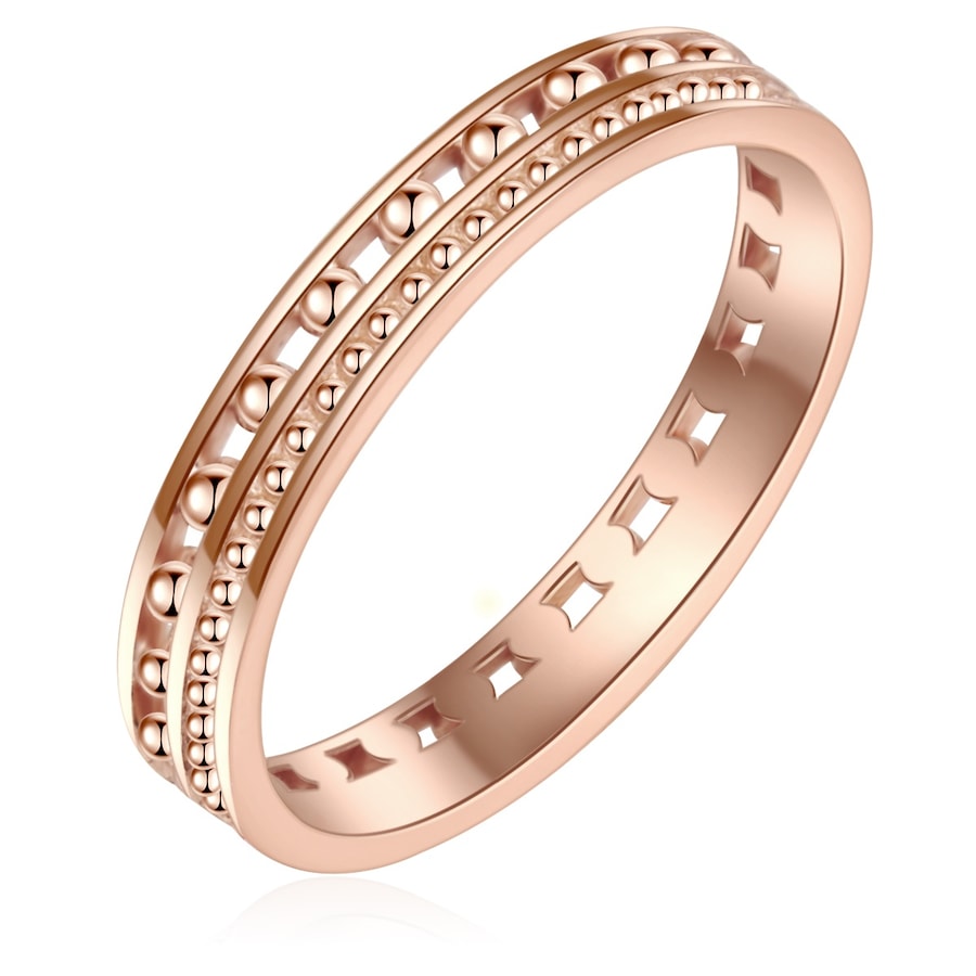Glanzstücke München Ring Sterling Silber in Roségold 58 Damen
