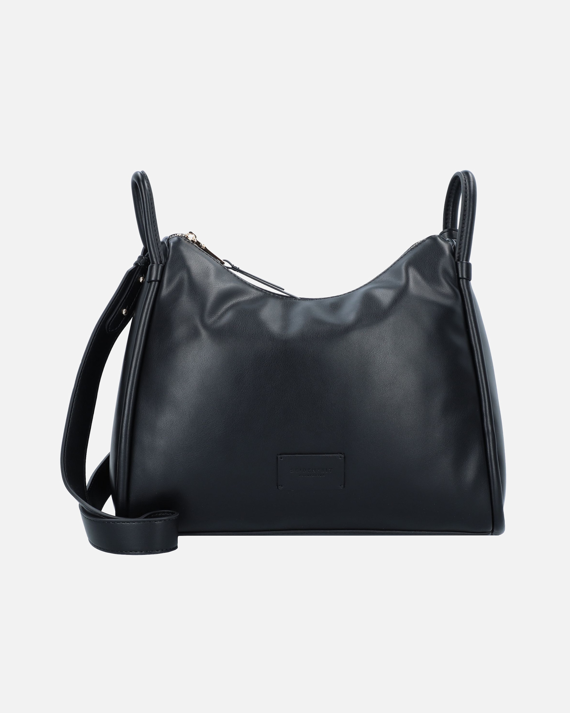 Clutch für Weiblich Seidenfelt Kaavi Umhängetasche black