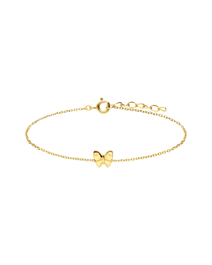 Lucardi Armband 925 Silber 19 cm - Silberfarbig Gold 19.0 Damen