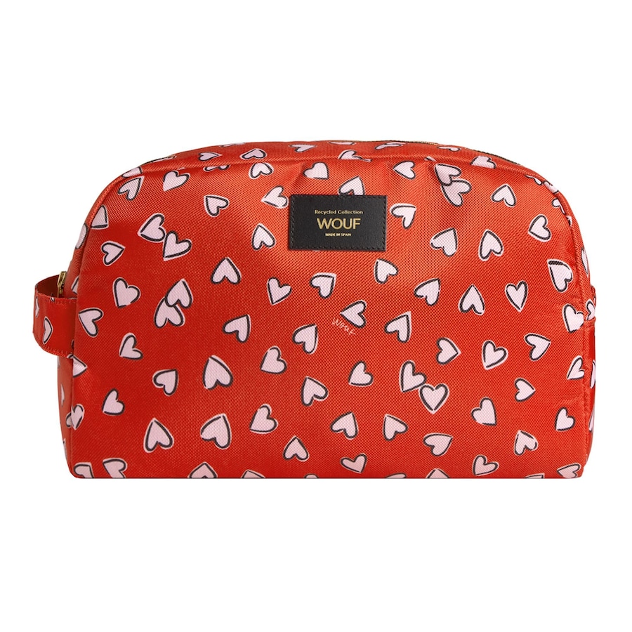 Wouf Daily Kulturbeutel crush Rot Herren