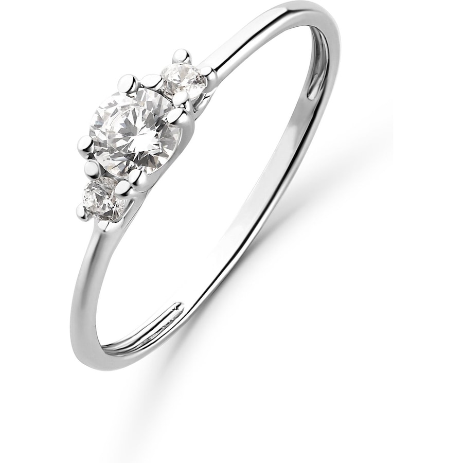 CHRIST Damenring 375er Weißgold 54 Damen