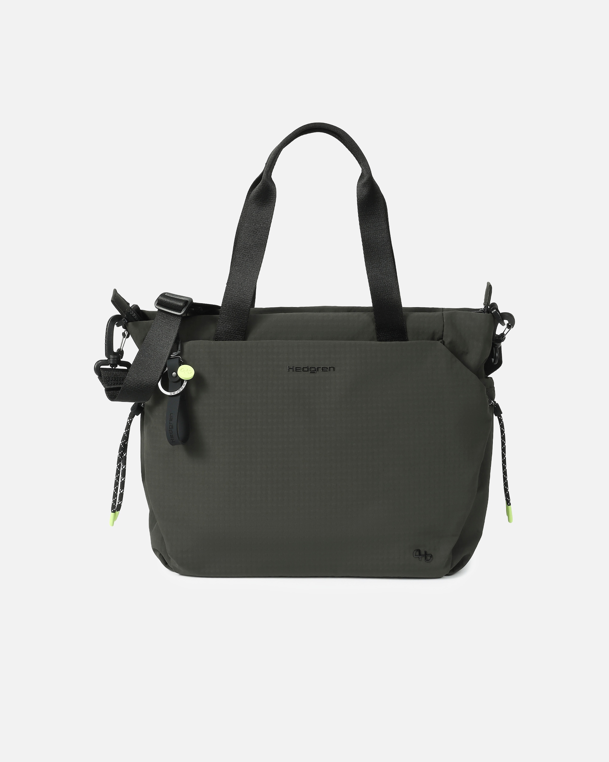Tasche für Weiblich Hedgren Tasche String Satoshi Laptop 14 Zoll Black Ink