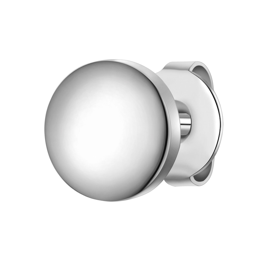 True Rebels Ohrstecker aus Edelstahl in Silber 7,9 mm Herren