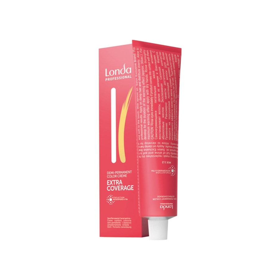 Londa Professional Extra Coverage 5/07 Hellbraun Natur Braun 60 ml Damen