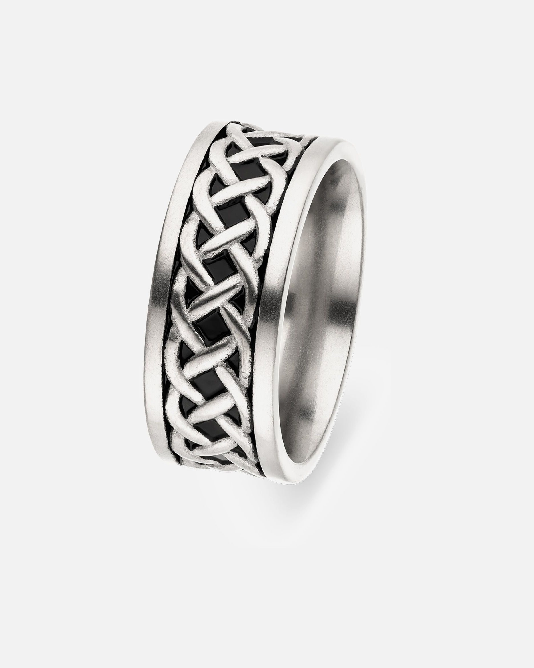 Ring für Männlich s.Oliver Herrenring Edelstahl 66