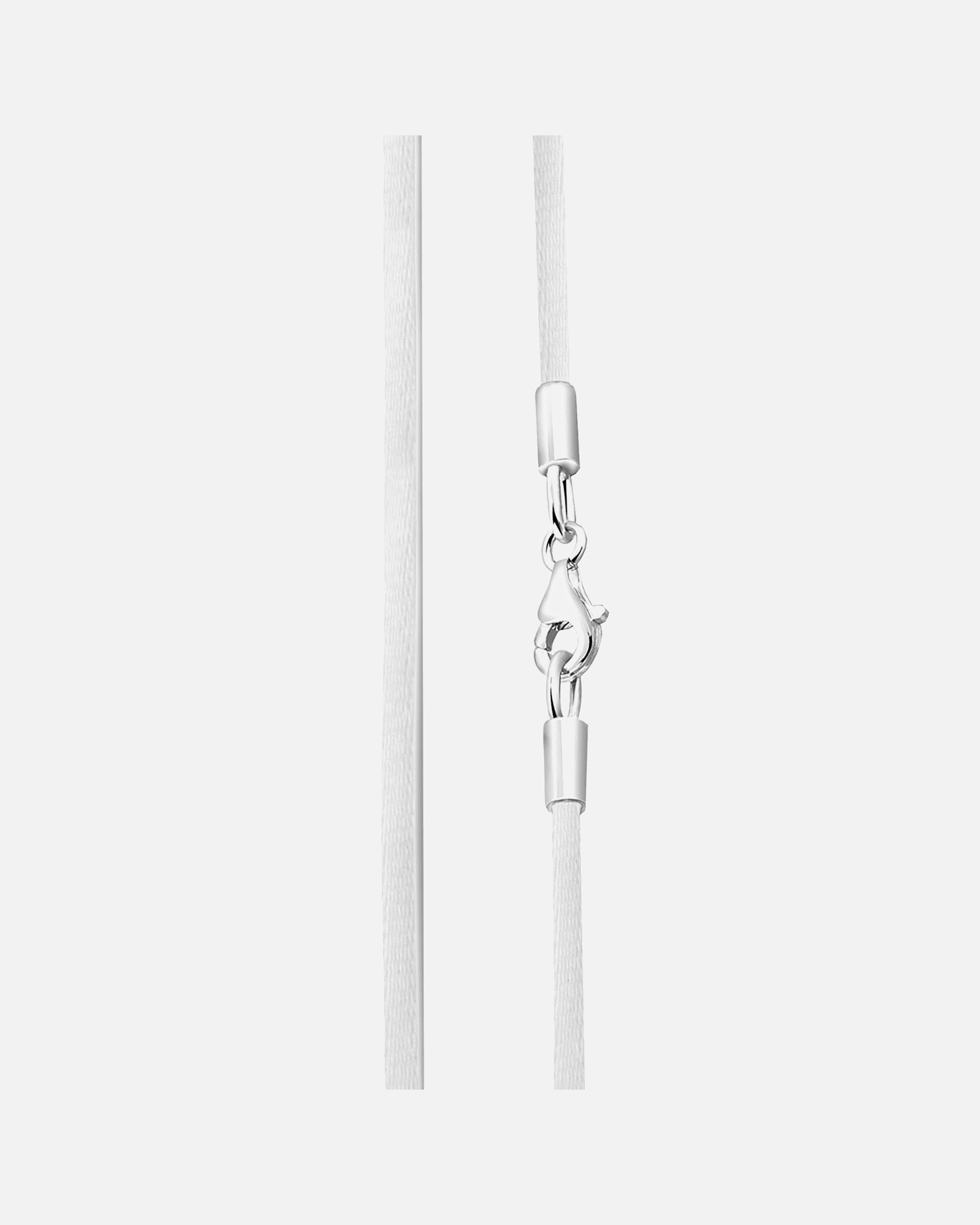 Halskette für Weiblich Nenalina Seidenband Basic-Kette Satin 925 Silber 50