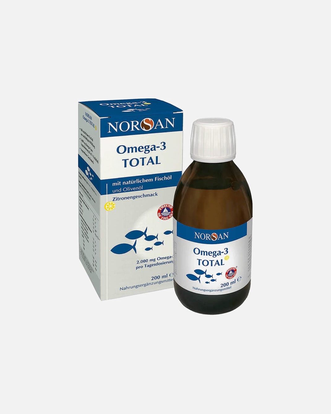 Mineralstoffe für Unisex Norsan NORSAN Omega-3 Total flüssig NORSAN Omega-3 Total flüssig 200 ml