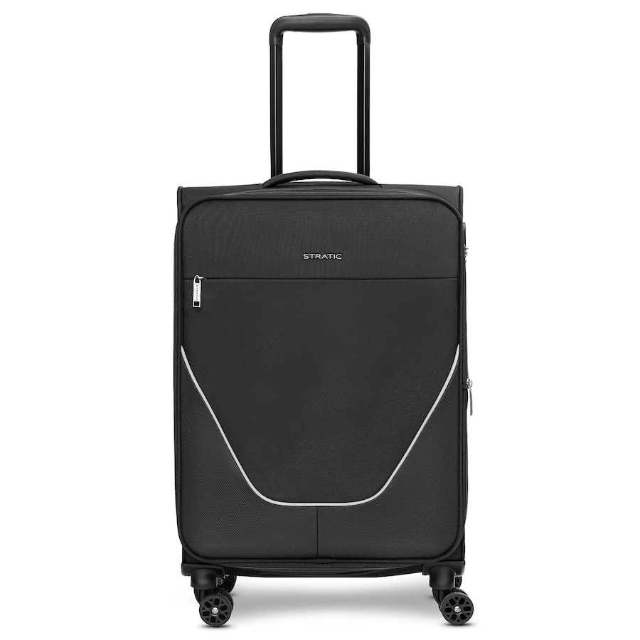 Stratic taska 4-Rollen Trolley M 65 cm mit Dehnfalte anthracite Schwarz Herren