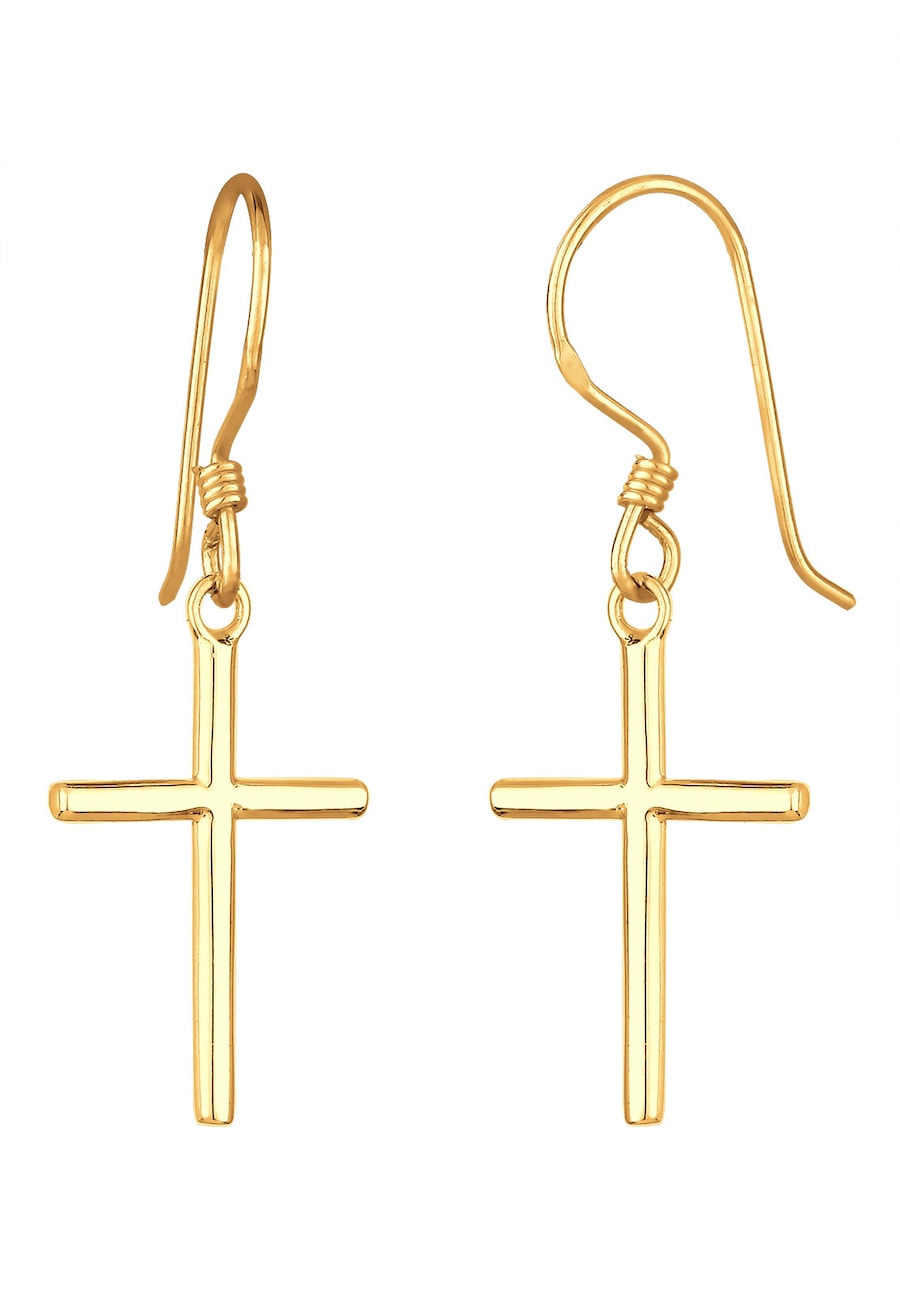 Elli Kreuz Religiös Taufe Kommunion Silber OneSize Damen