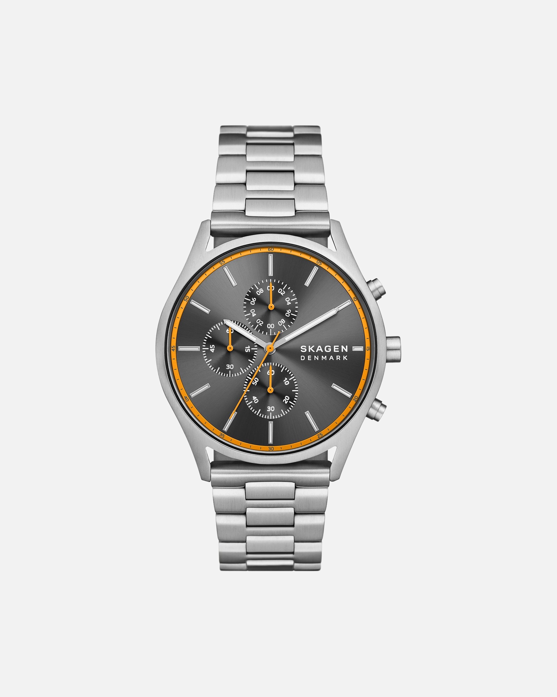 Uhr für Männlich Skagen Chronograph Edelstahl One Size