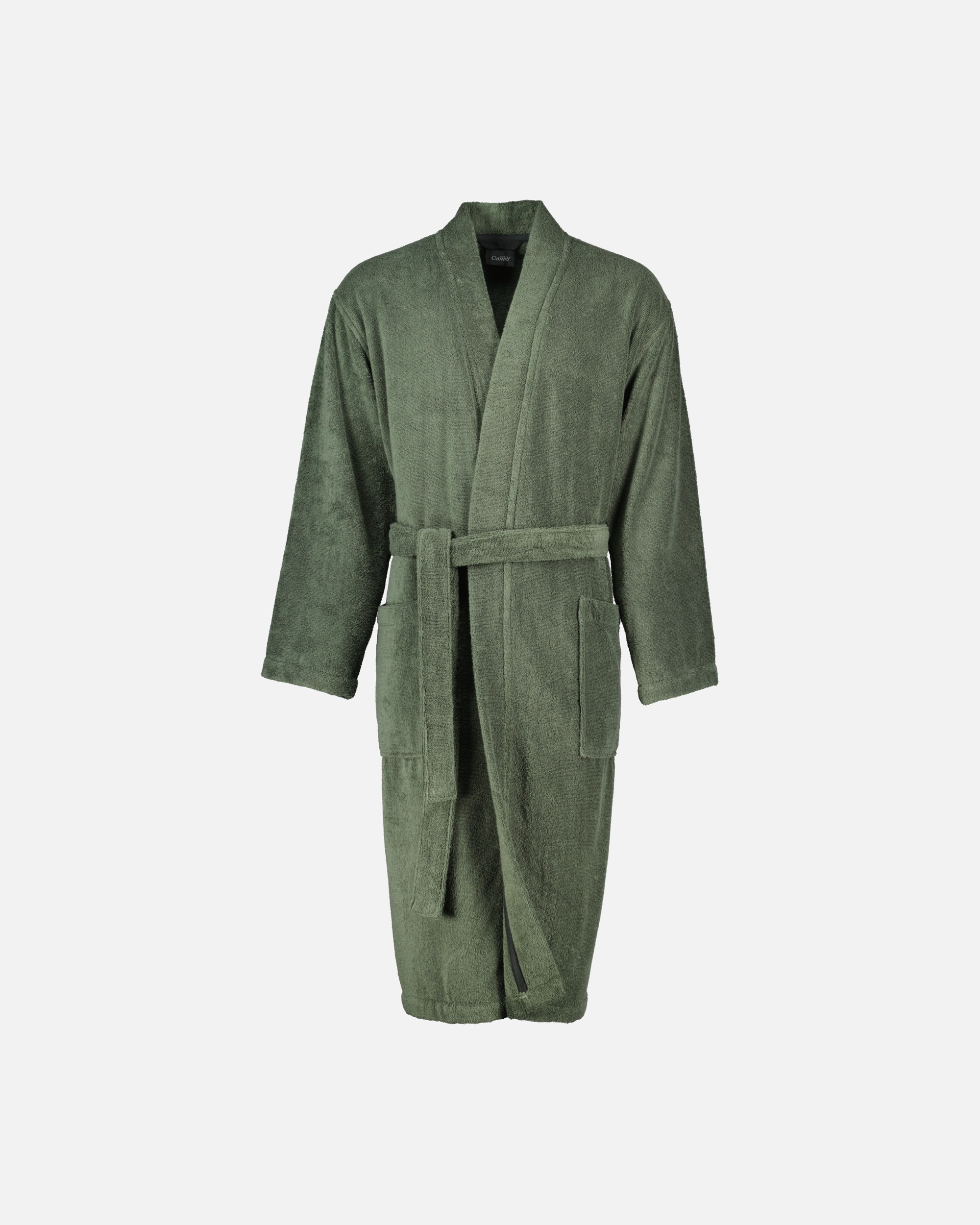 Bademantel für Unisex Cawö Cawö Bademäntel Herren Kimono Uni 828 field - 47 S