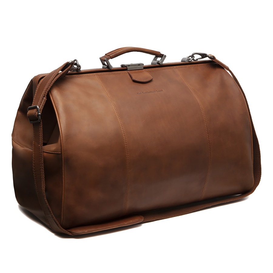 The Chesterfield Brand Reisetasche Corfu mit Laptopfach 15 Zoll Cognac