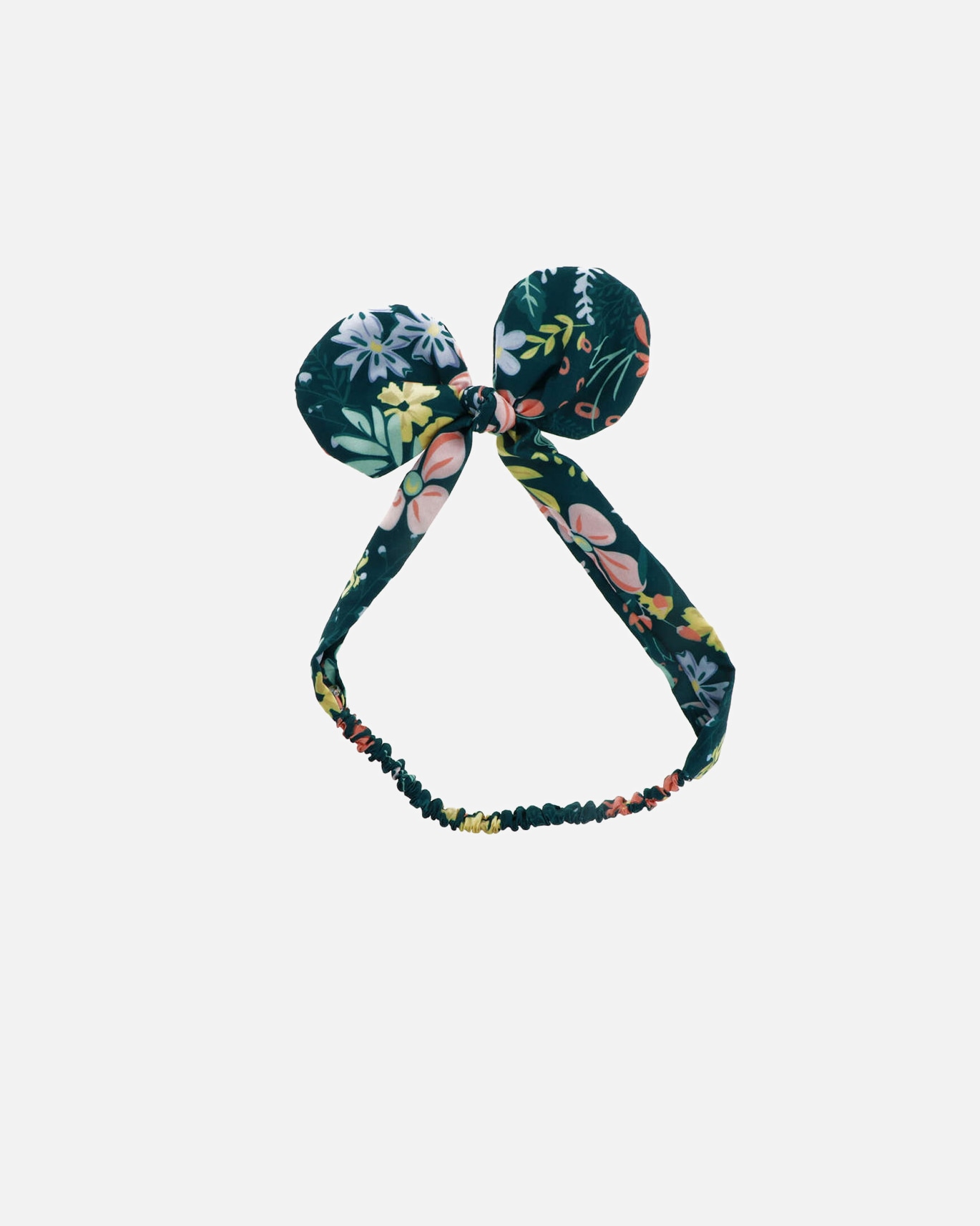 Kinder-Accessoire für Unisex Inca ELASTISCHES BAND Blumendruck mit Schleife 1 Stück