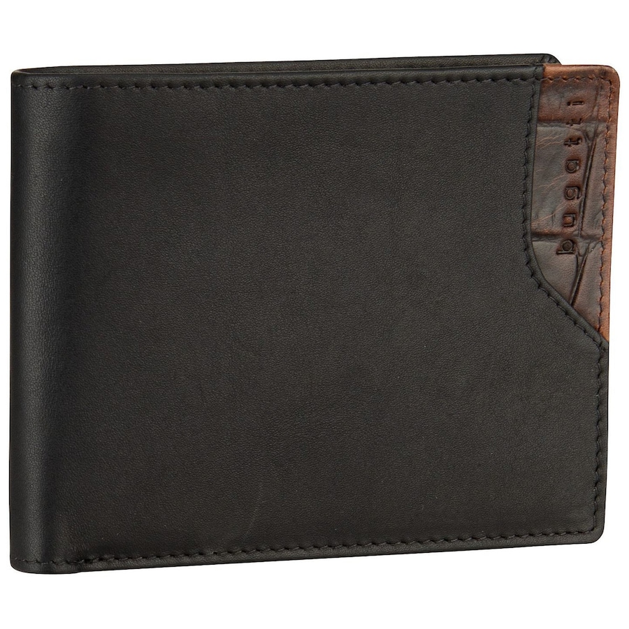 Bugatti Geldbörse Corso DeLuxe Schwarz Herren