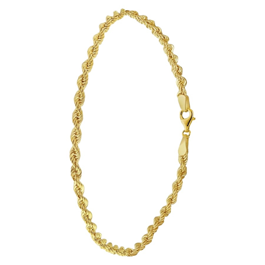 Lucardi Armband 585 Gold goldfarbig 21.0mm Damen