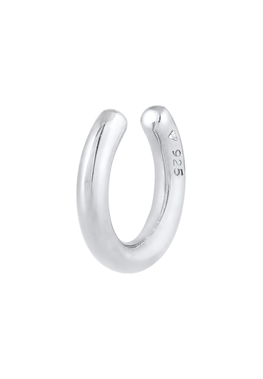 Elli Earcuff Single Basic Look 925 Silber silberfarben Damen
