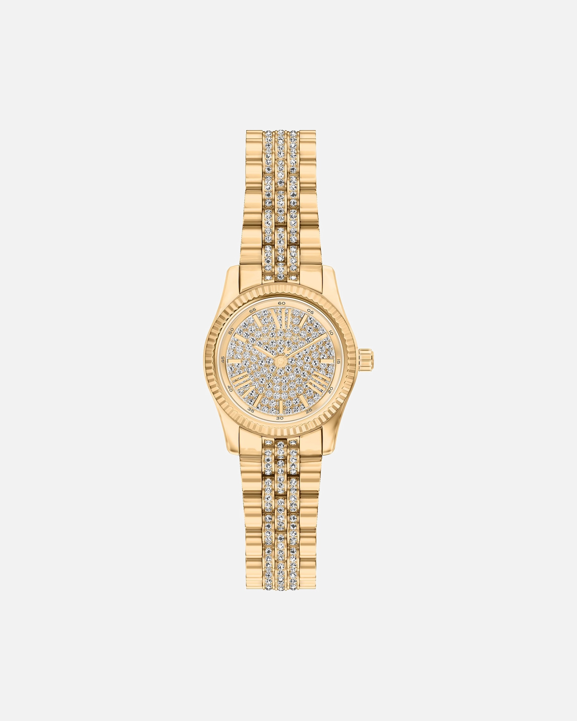 Uhr für Weiblich Michael Kors Default Brand Line Damenuhr Edelstahl gold
