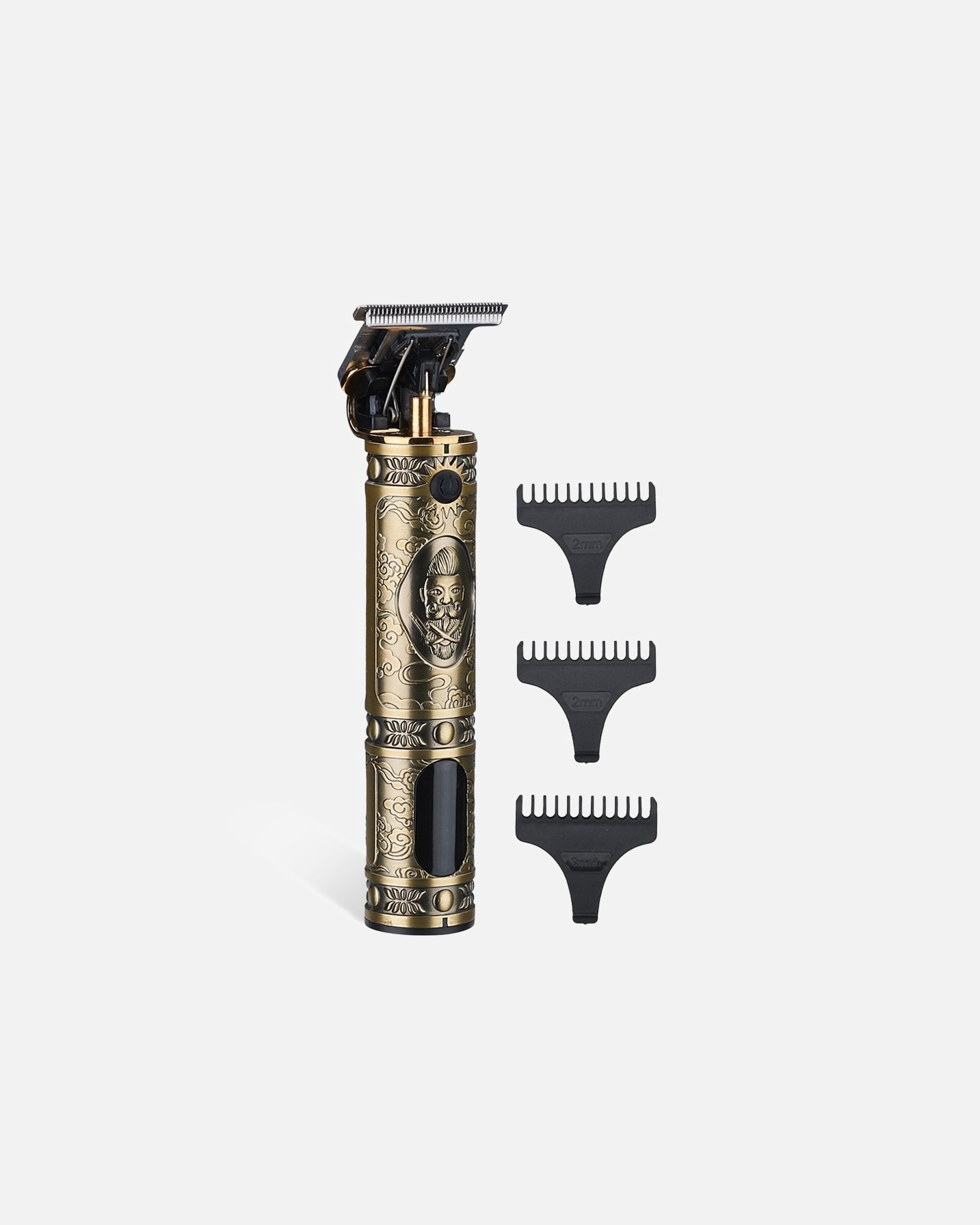 Haarschneider für Unisex Sansbeaute Default Brand Line Professioneller, kabelloser T-Klingen-Haarschneider Gold Platin