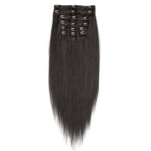 Fashiongirl Clip-in Extensions #1B Tiefschwarz - 40 cm 65