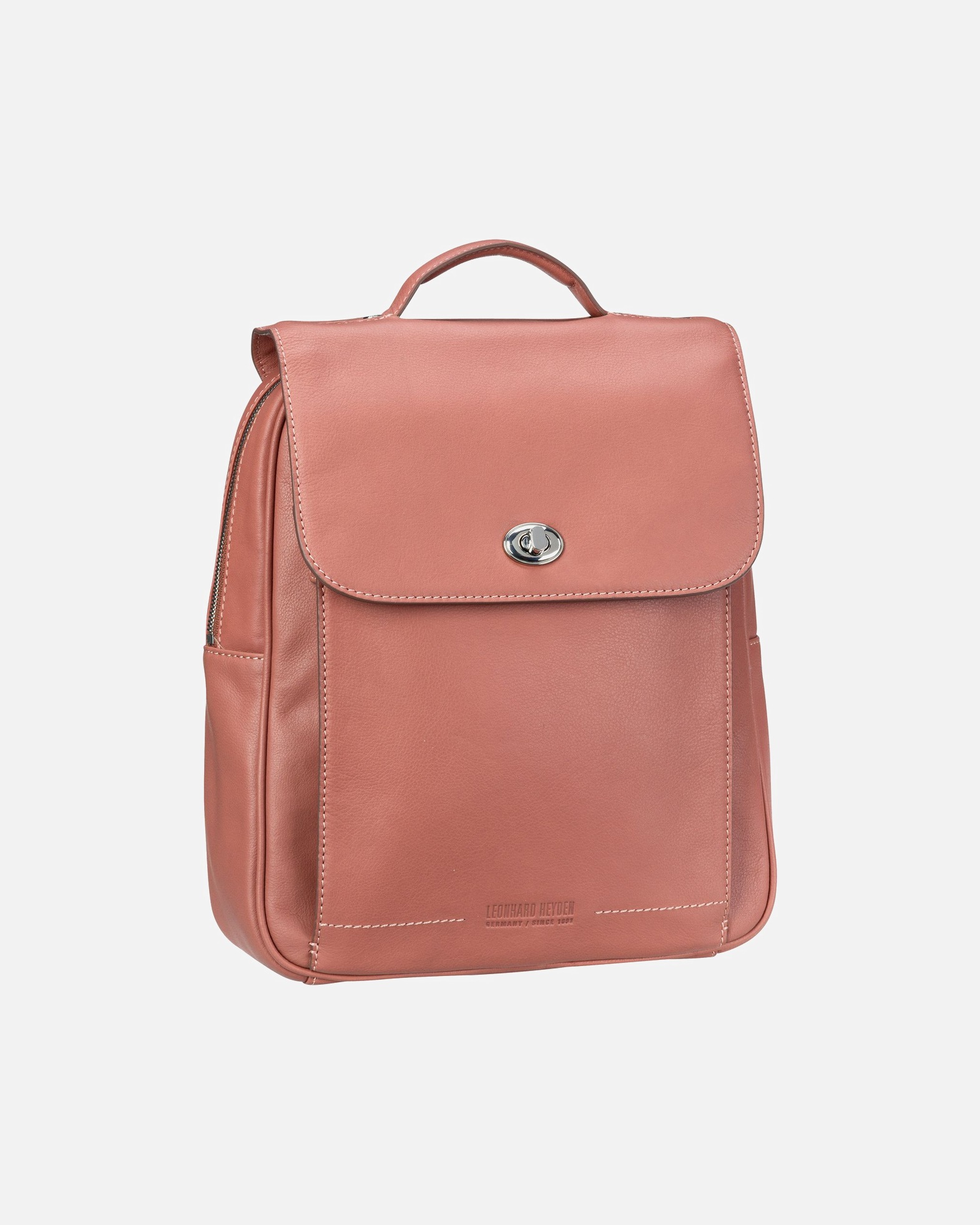 Rucksack für Weiblich Leonhard Heyden Rucksack / Backpack Nizza 7412 Altrosa
