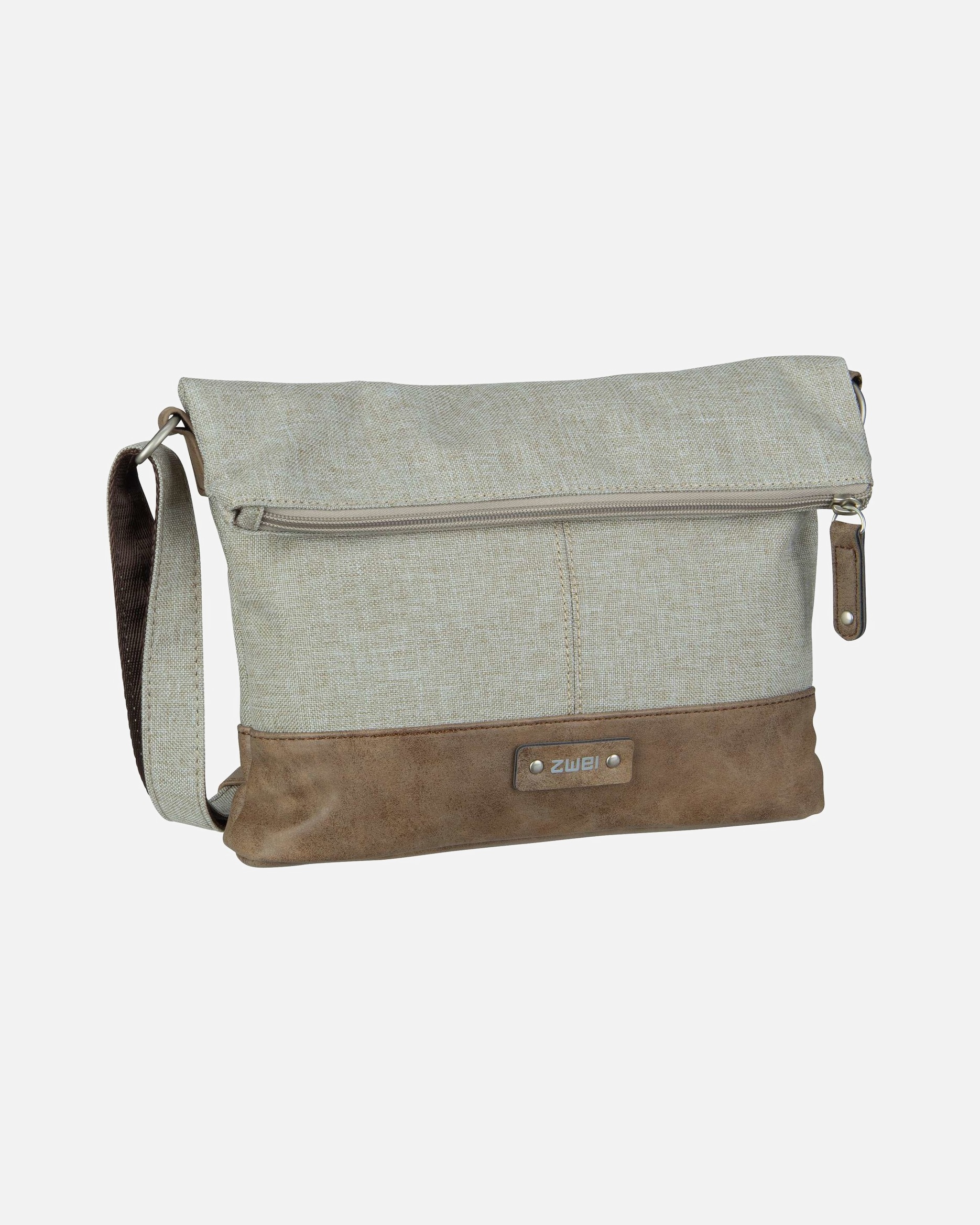 Umhängetasche für Weiblich ZWEI Beuteltasche Olli OT6 Creme