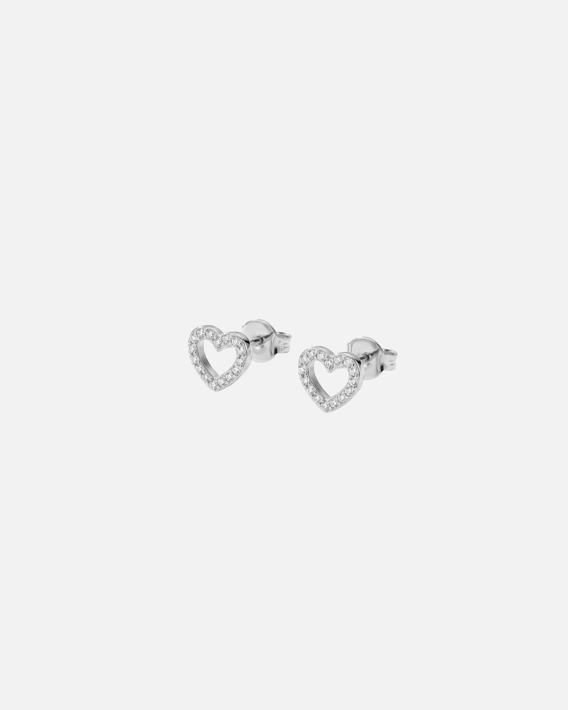 Ohrringe für Unisex Purelei Hearts Of Love Ohrringe 100% Edelstahl Silber
