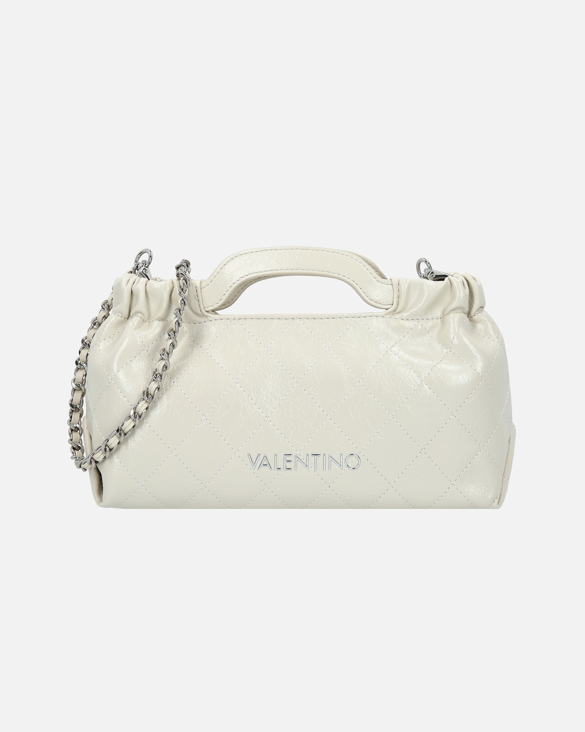 Clutch für Weiblich Valentino Bags Wakanda Umhängetasche off white