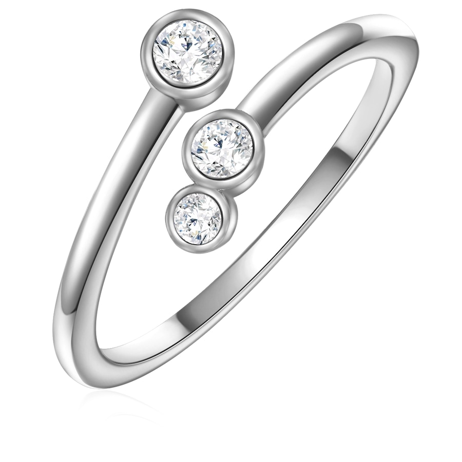 Glanzstücke München Ring Sterling Silber Zirkonia in 60 Damen