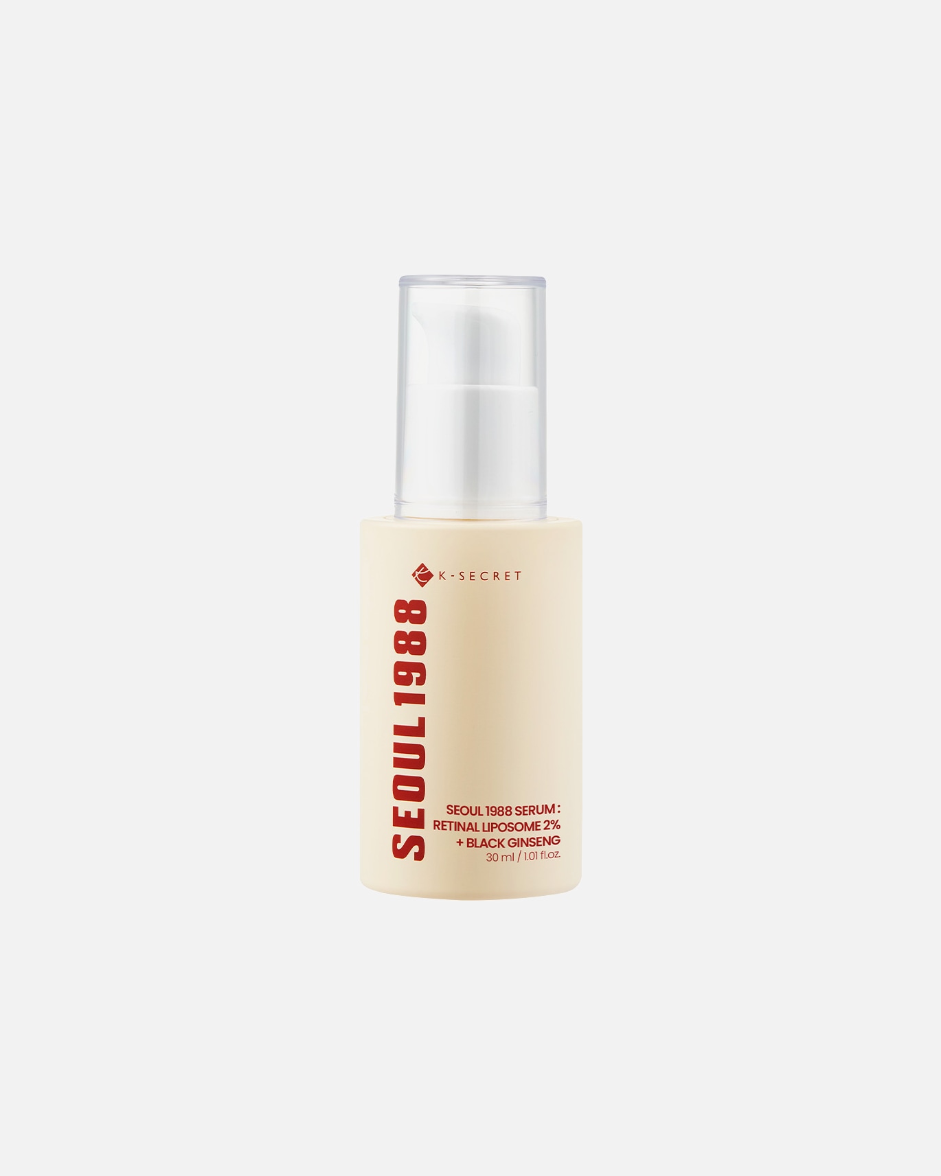 Feuchtigkeitsserum für Unisex K-SECRET SEOUL 1988 Serum : Retinal Liposome 2% + Black Ginseng 30 ml