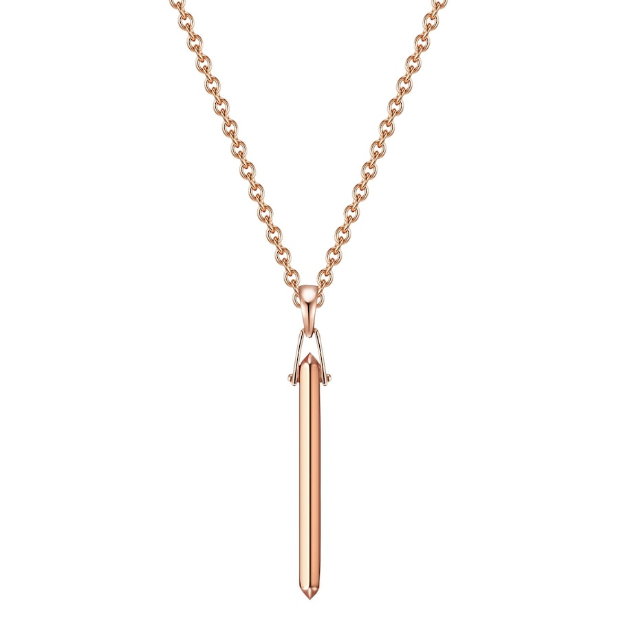 Glanzstücke München Halskette Sterling Silber in Roségold 40,0 cm Basiskette + 5,0 Verlängerung Damen