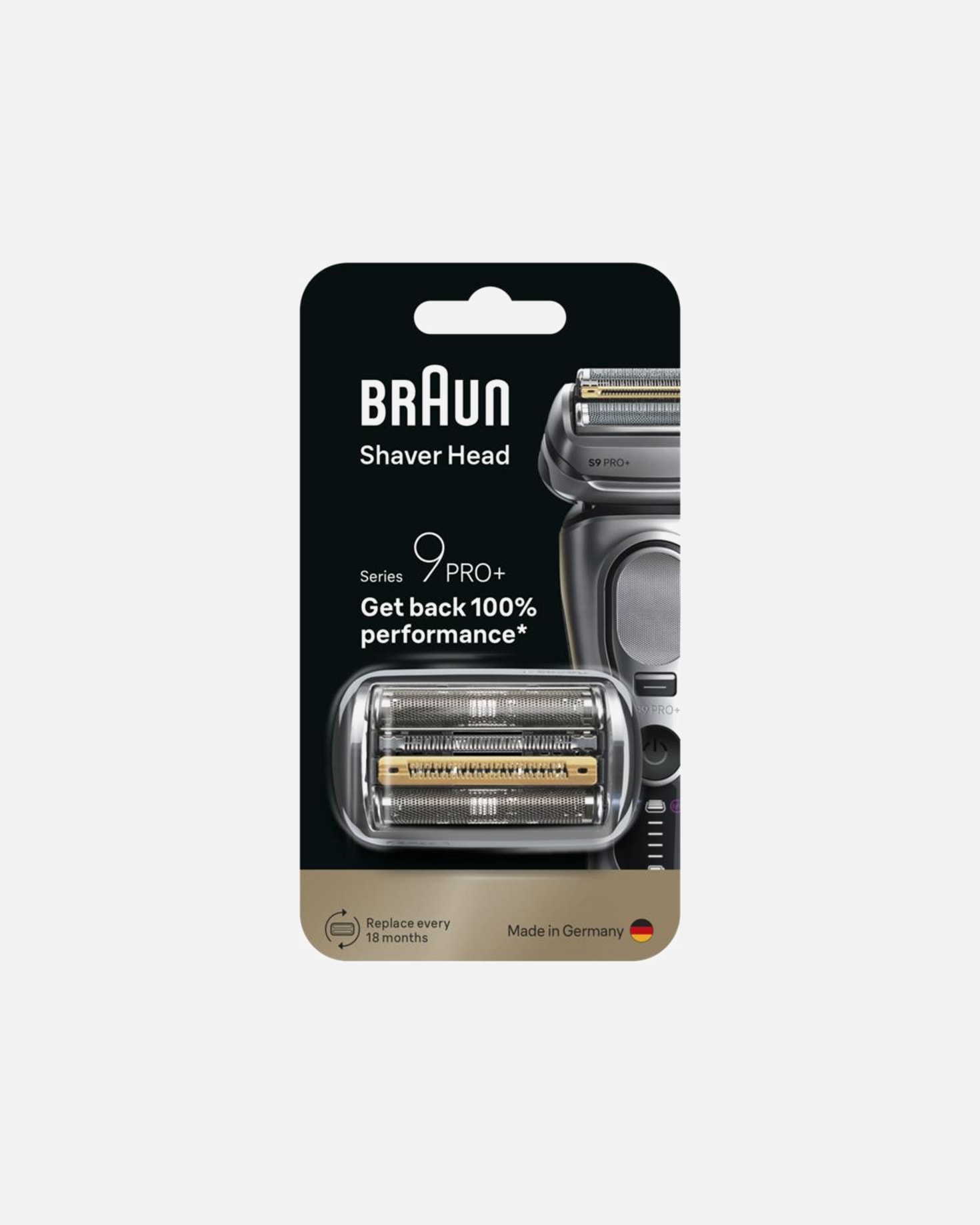 Elektrorasierer für Unisex Braun Series 9 96M in Silber 1 Stück