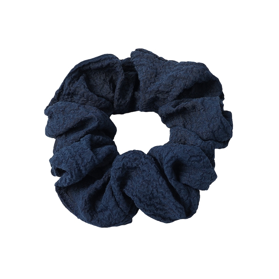 SOHO Frida Scrunchie Dunkelblau Schwarz Damen