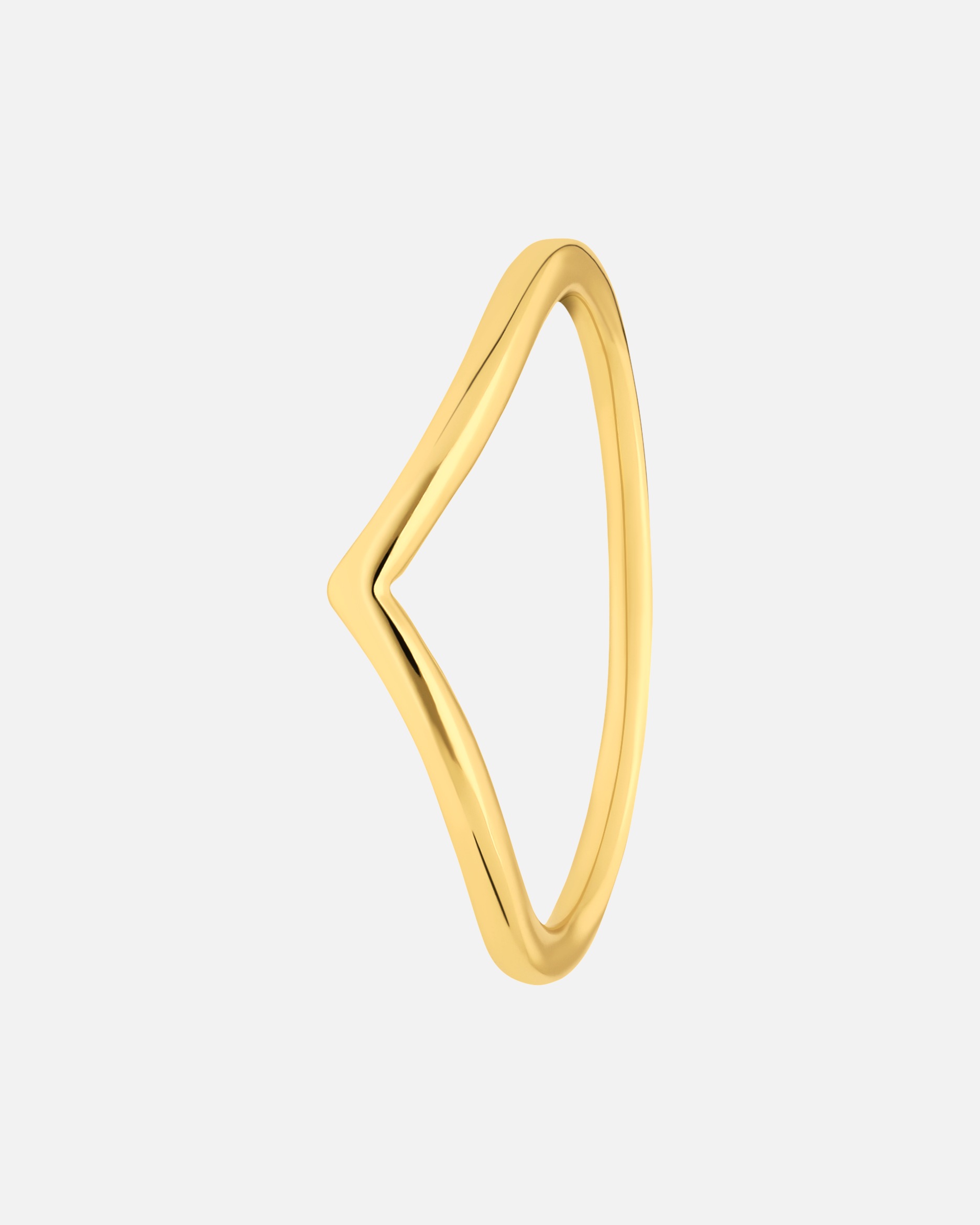 Ring für Weiblich Lucardi Ringe 925 Silber Gold - 60mm