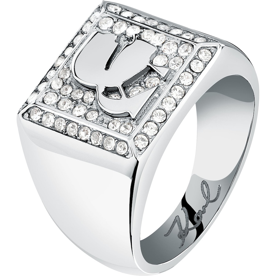 Karl Lagerfeld Damenring Edelstahl 56 Damen