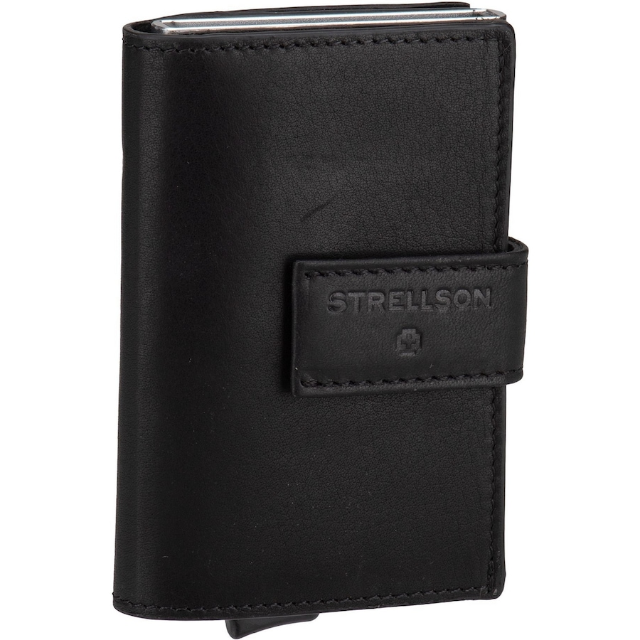 Strellson Geldbörse Brick Lane C-Four E-Cage sv8 Black Schwarz